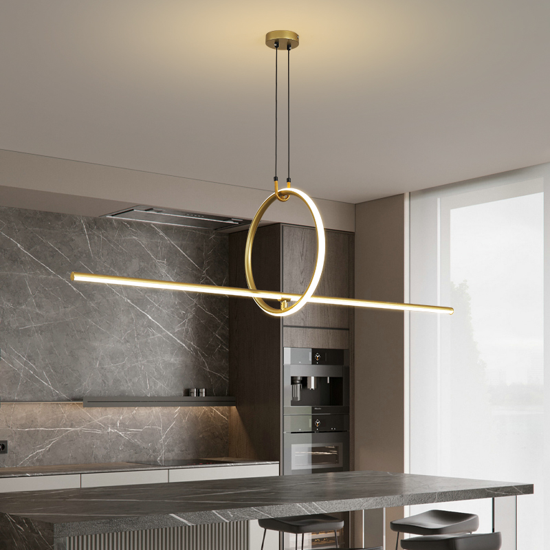 Office Technician - Hafif Lüks Minimalist Led Avize Modern