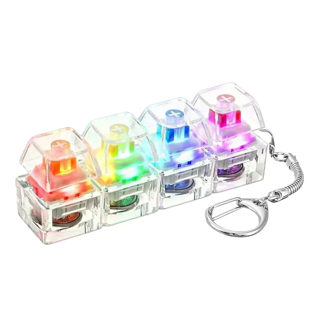 Office Tech Gadgets - 1 adet LED Klavye Klavye Tuş
