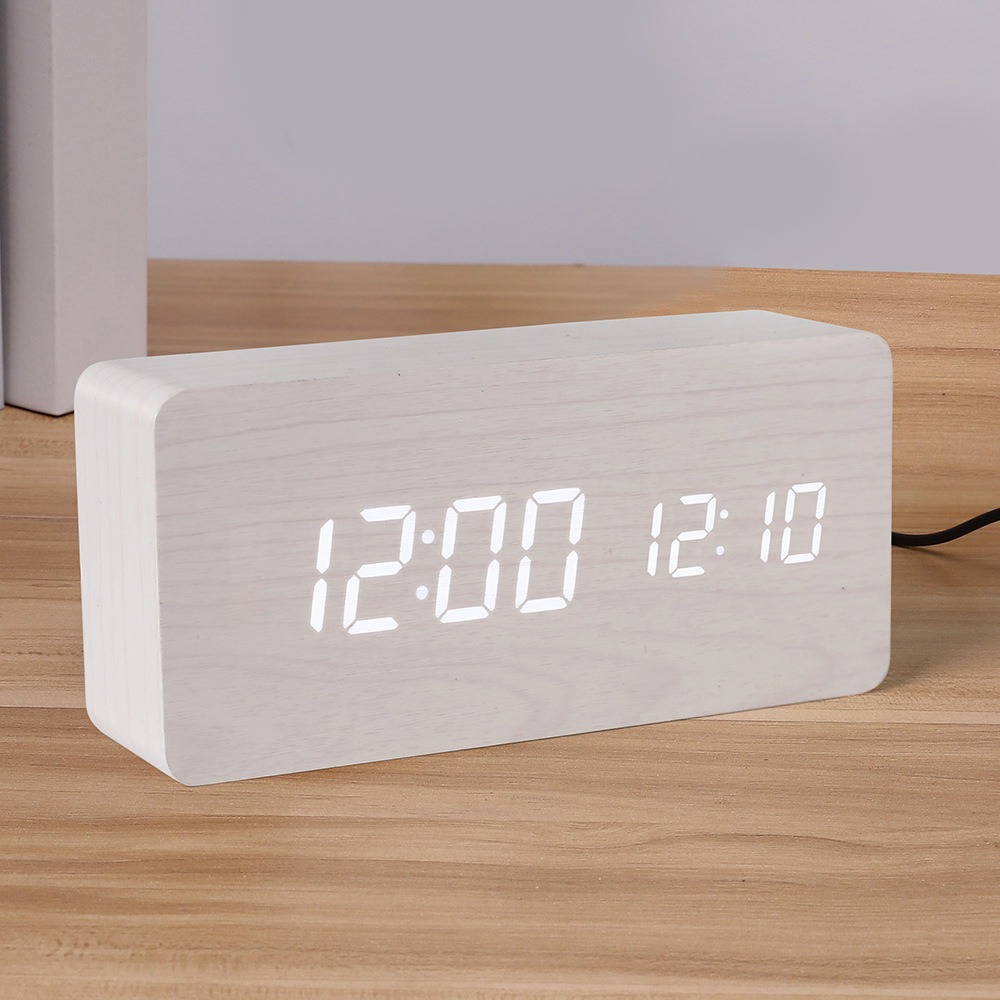 Ahşap Dijital Çalar Saat, Saat - Office Tech Gadgets incelemesi ve fiyatı