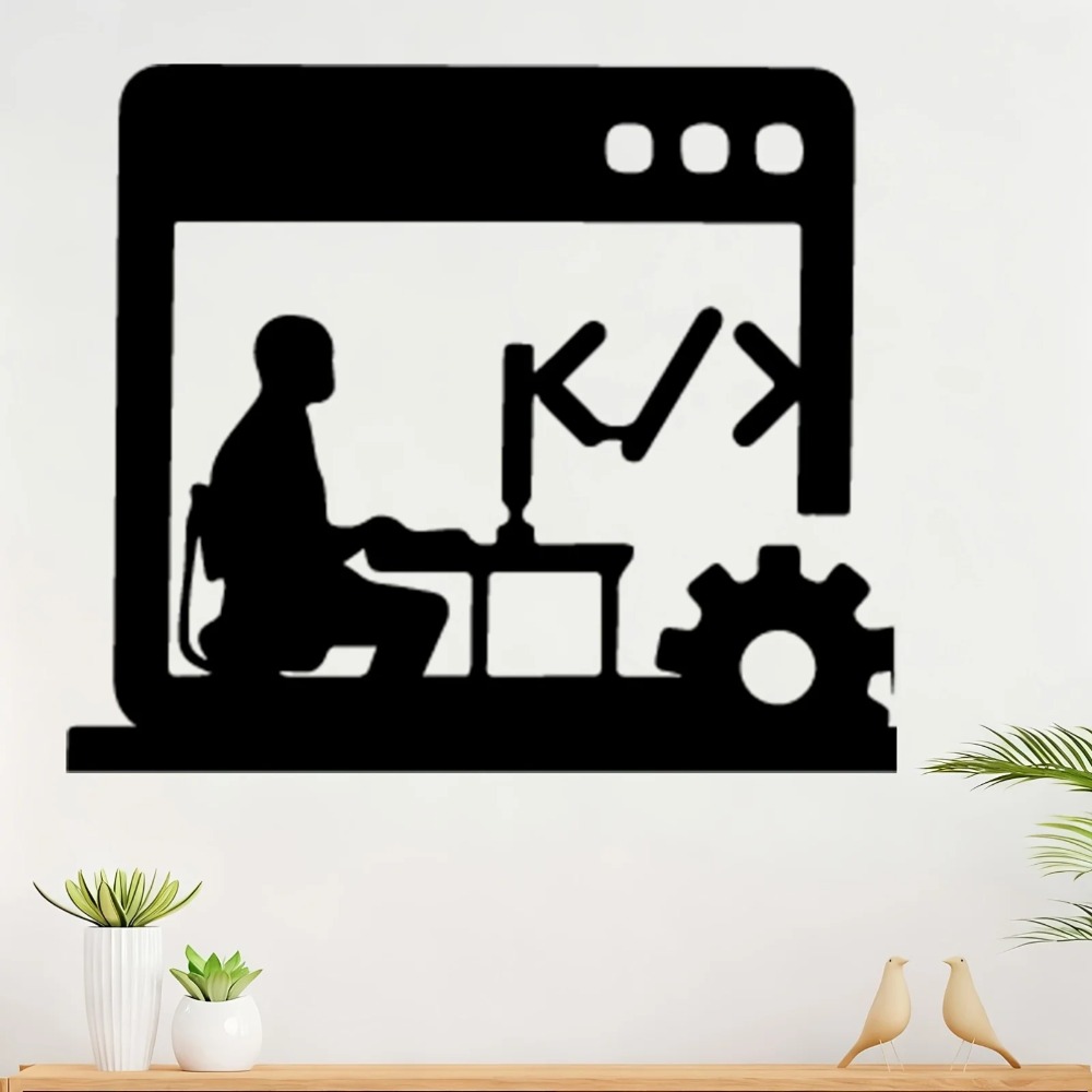 Modern Kod Ustası Metal Duvar  - Tech Office Wall incelemesi ve fiyatı