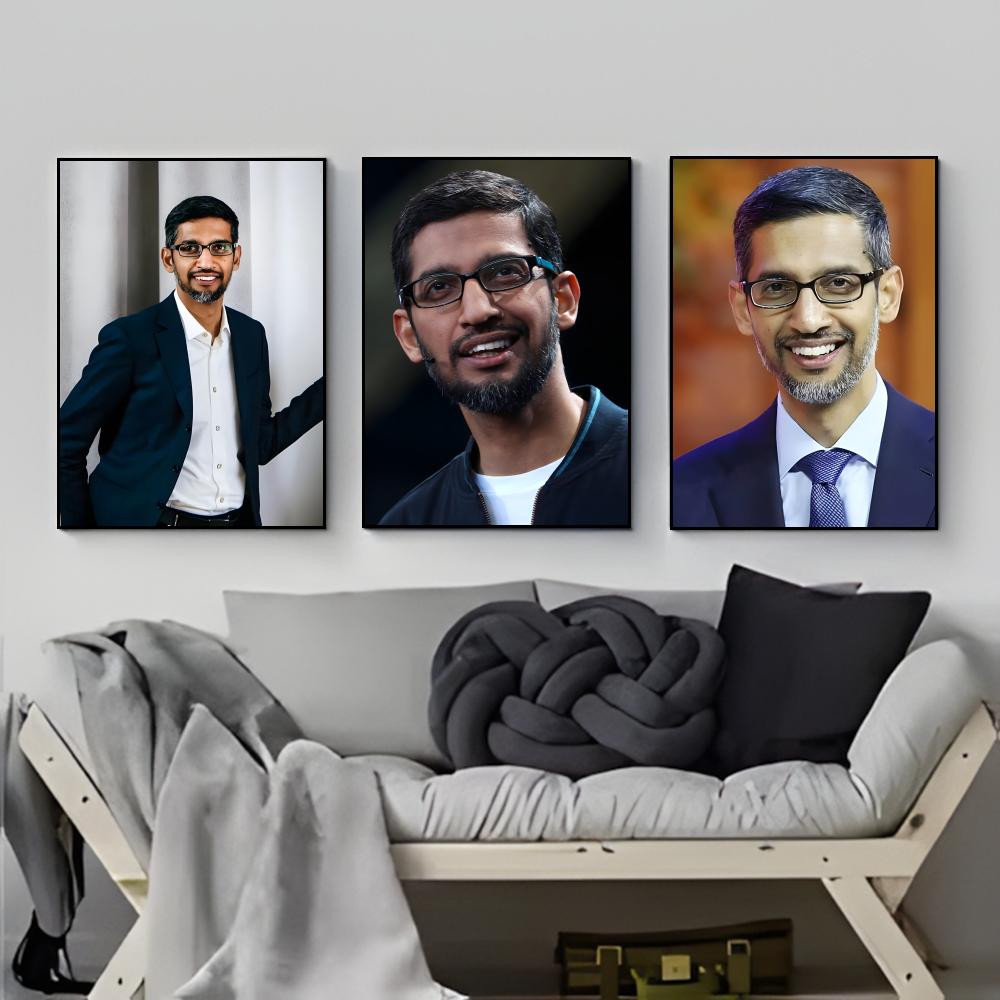 Şık Kurumsal S-Sundar Pichai T - Tech Office Wall incelemesi ve fiyatı