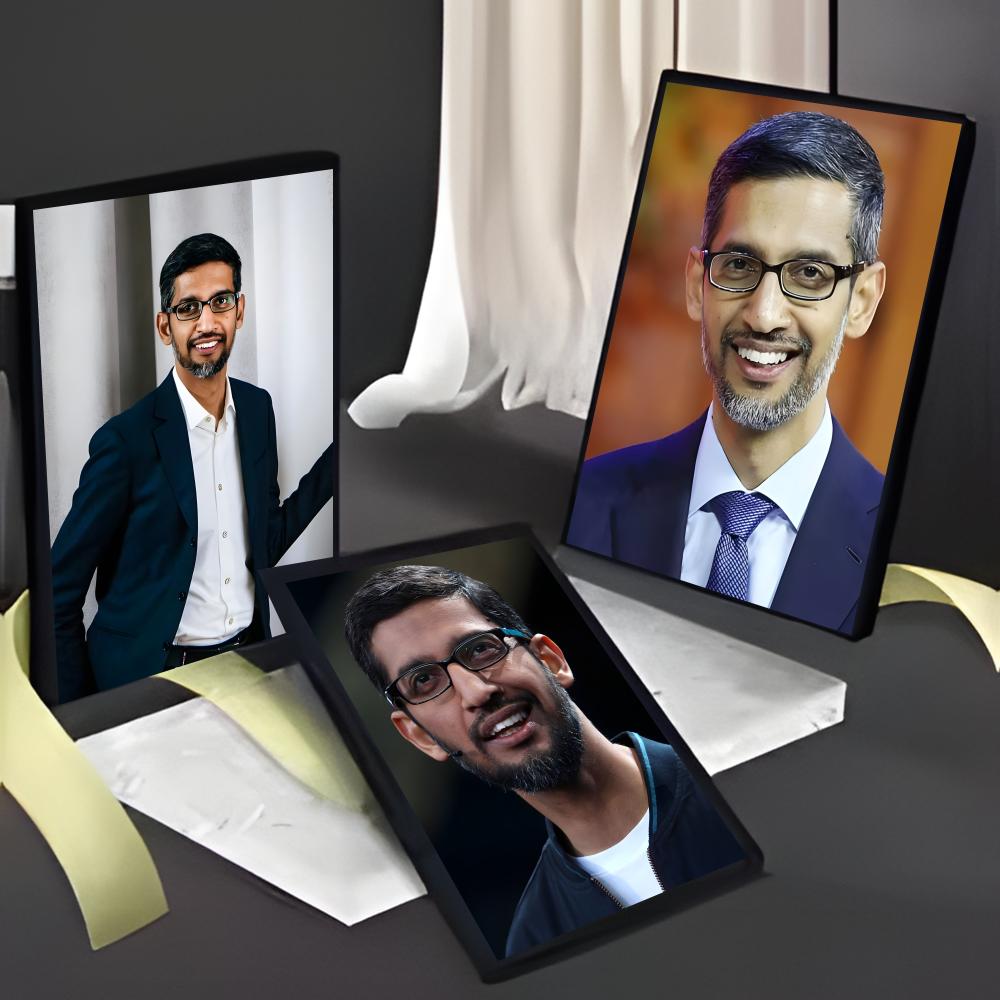 Şık Kurumsal S-Sundar Pichai T - Tech Office Wall incelemesi ve fiyatı