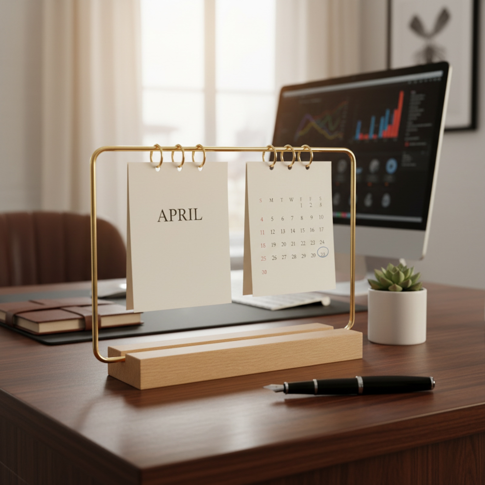 Ahşap Tabanlı Takvim Standı Sa - Office Tech Gadgets incelemesi ve fiyatı